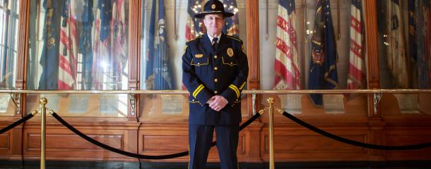 Tuftenboro Chief and NHACOP Past President Andy Shagoury