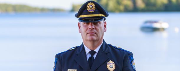 Center Harbor Chief and NHACOP Past President Mark Chase