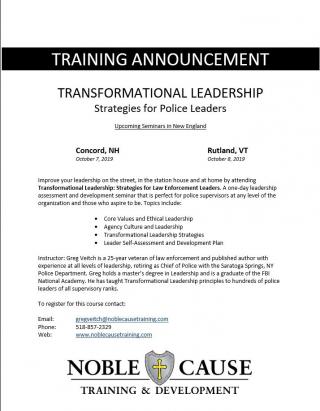 Noble Cause Training